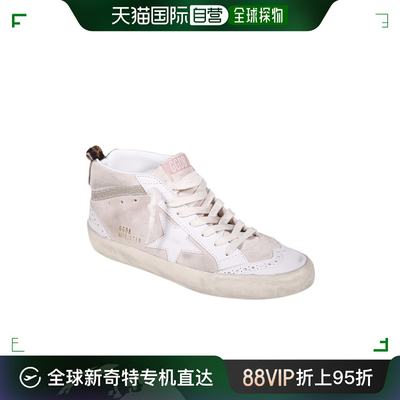 香港直邮Golden Goose Deluxe Brand 系带高帮休闲鞋 GWF00122.F0