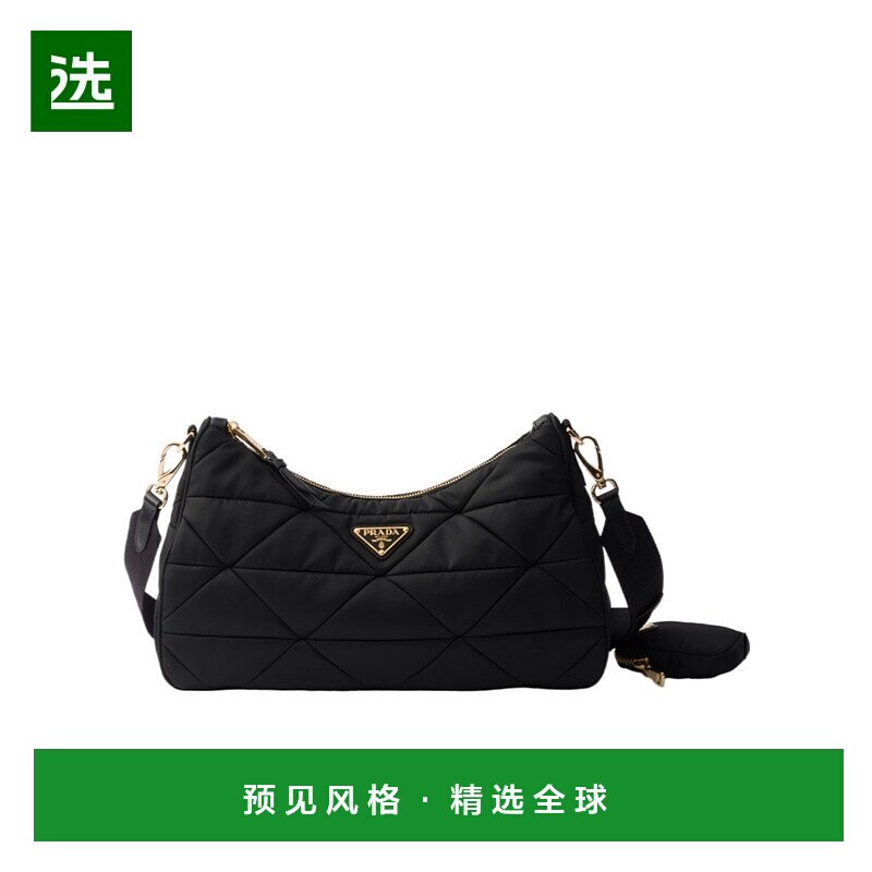 香港直邮Prada 大号Re-Nylon单肩包 1BC232RDJN斜挎包手提包