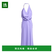 香港直邮Elisabetta Franchi 女士 1h可退 中长连衣裙 purple紫色