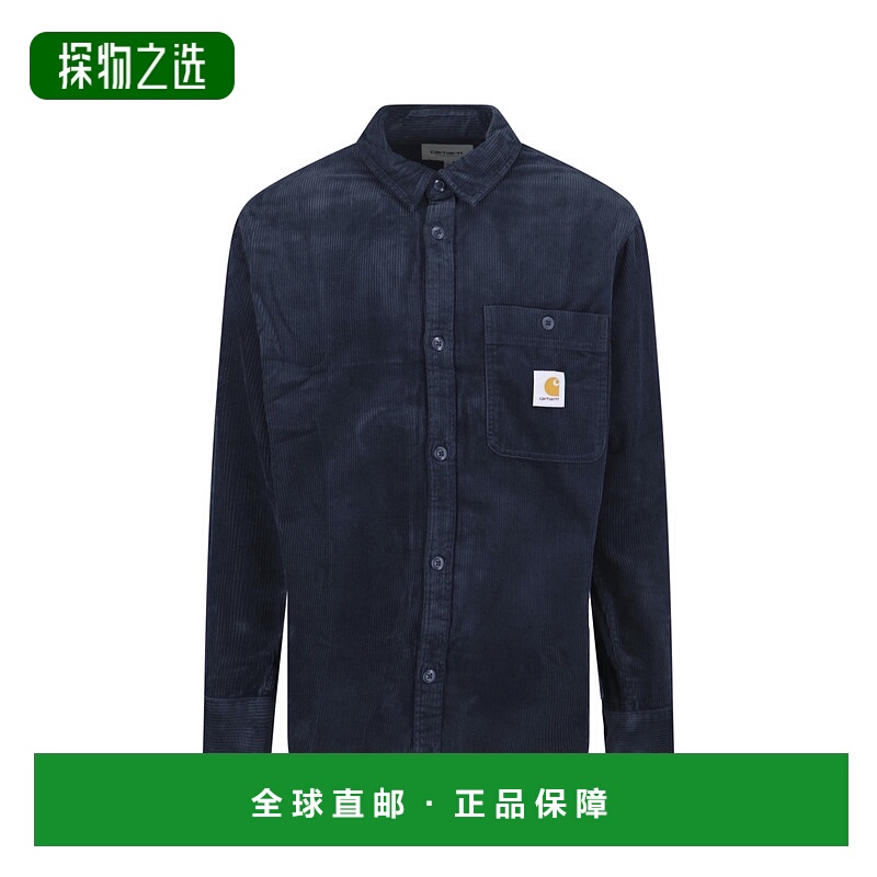 香港直邮CARHARTT WIP 男士 衬衫 I035837J0XX blue蓝色 舒适时尚