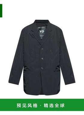 1h可退 香港直邮Y-3 男士夹克 KC83900BLACK AW2025 黑色 Lightwe