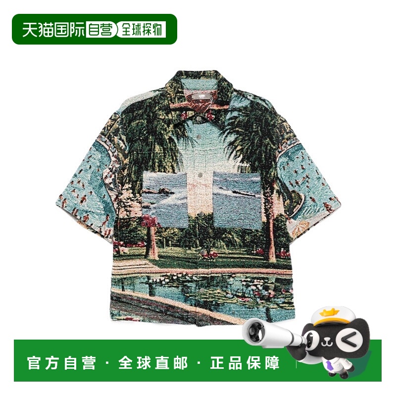 香港直邮Amiri 短袖衬衫 AMTAOS1005