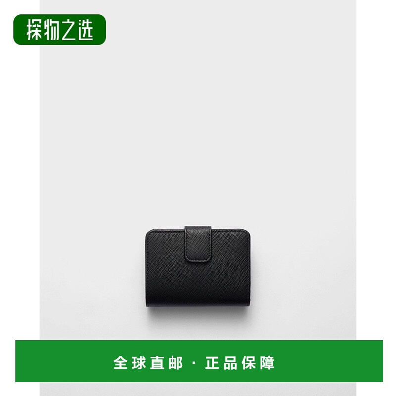 欧洲直邮PRADA (2025新品) 小号 Saffiano 皮革钱包