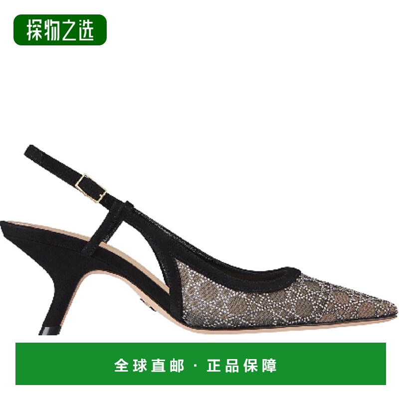 香港直邮Dior 露跟高跟凉鞋 KCV300SET迪奥