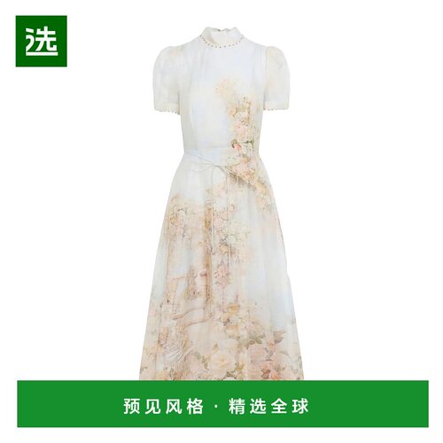 香港直邮Zimmermann 高领连衣裙 5170DF252RARB
