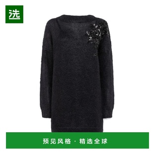 香港直邮BLUMARINE 女士连衣裙 RF5151MS03722222 AW2025 黑色