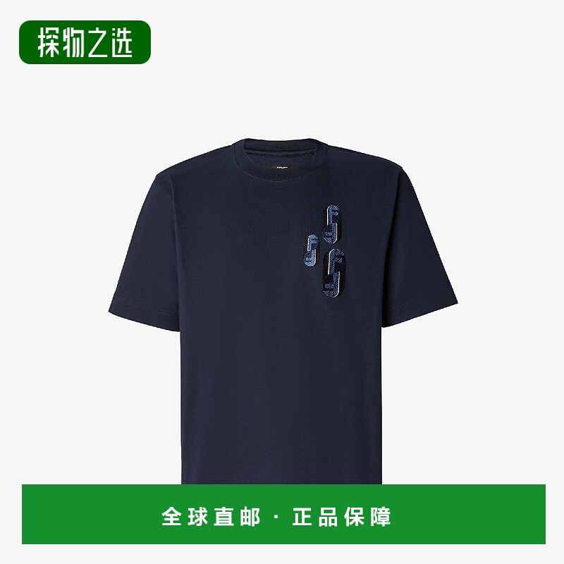 1h可退 欧洲直邮FENDI 芬迪 25秋冬 FY0936AOZ5F0PTH 男士 短袖T