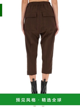 1h可退 欧洲直邮RICK OWENS 女士休闲裤RP02C1303ZL04七分裤