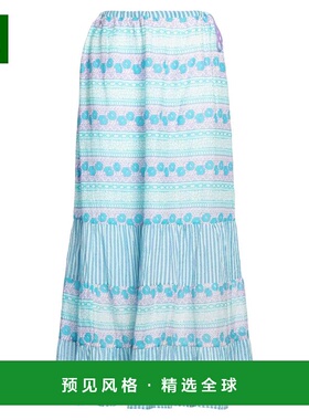 1h可退 香港直邮ANTIK BATIK 女士 长款半身裙 blue蓝色 舒适时尚