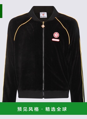 香港直邮CASABLANCA 男士夹克 MAW25JTP42101 AW2025 黑色
