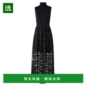 美国直邮 修身 akris女士连衣裙 1h可退 无袖 紧身拼色 时尚 优