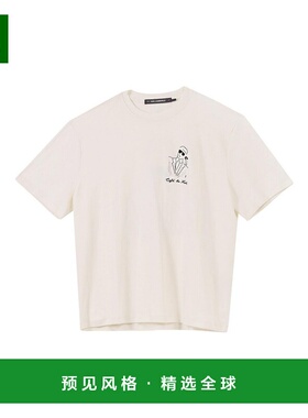 香港直邮KARL LAGERFELD 女士T恤 A2W17089B09 AW2025 乳白色