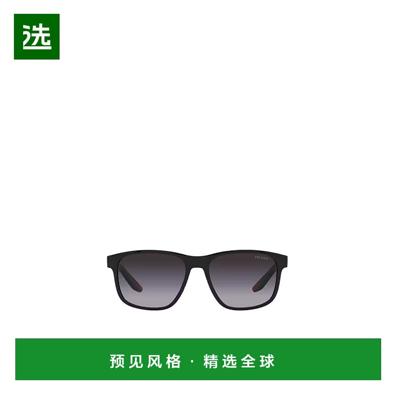 香港直邮Prada Linea Rossa 徽标太阳镜 PS06YS