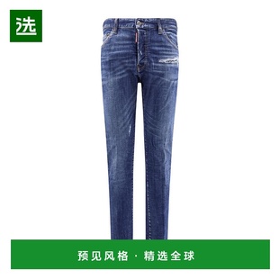 香港直邮Dsquared2 S74LB1727S30872 弹力棉牛仔裤