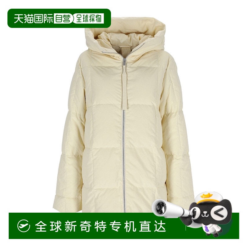 香港直邮Jil Sander logo连帽羽绒服 J40AF0014J70008-识季1025