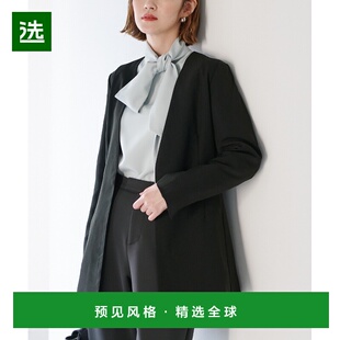 【日本直邮】Ur's女士西装无领夹克日常通勤气质优雅时尚休闲外套