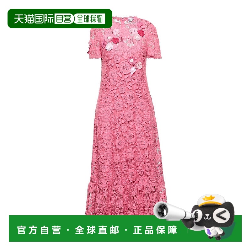 1h可退 香港直邮Red Valentino 红·华伦天奴 女士 中长连衣裙