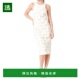 1h可退 象牙色露背中长连衣裙 ROSE 美国直邮 ENDLESS