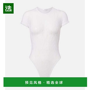 1h可退 香港直邮wardrobenyc 女士 蕾丝连体衣 white白色 舒适时