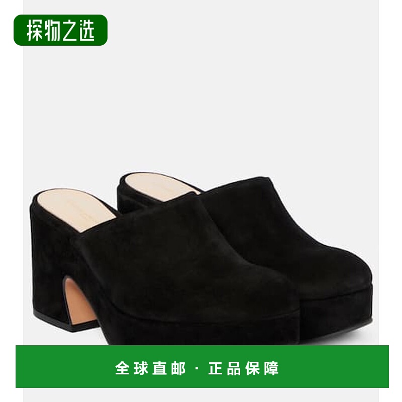 1h可退 香港直邮Gianvito Rossi 吉安维托·罗西 女士 Lyss 绒面