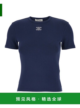 1h可退 香港直邮Celine 短袖T恤 RX0IX1407.