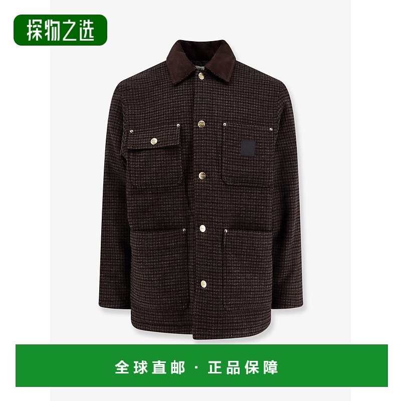 香港直邮CARHARTT WIP 男士 Lowis 千鸟格图案夹克 I03534435MXX