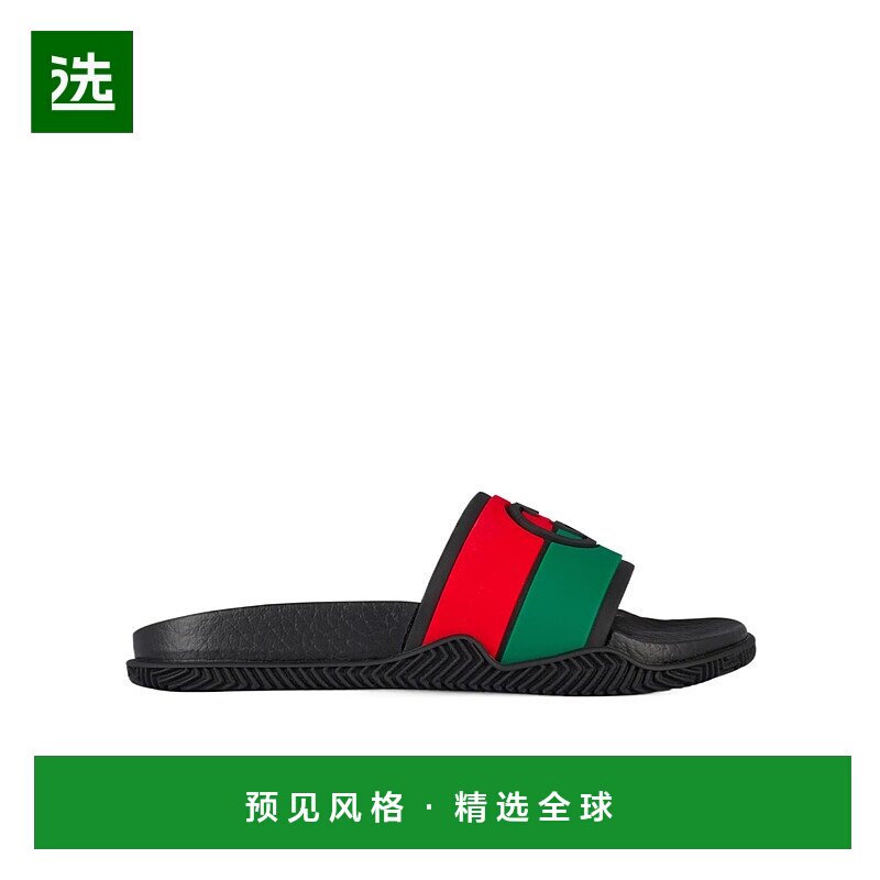 1h可退 香港直邮Gucci 双G拖鞋 224020