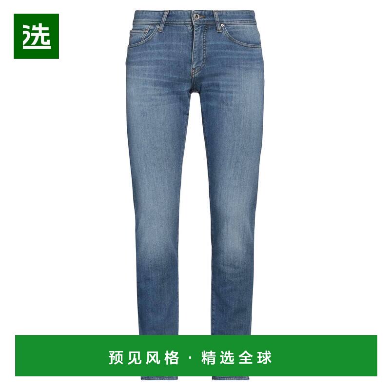 1h可退 香港直邮Armani Exchange 男士 紧身牛仔裤 blue蓝色 舒适