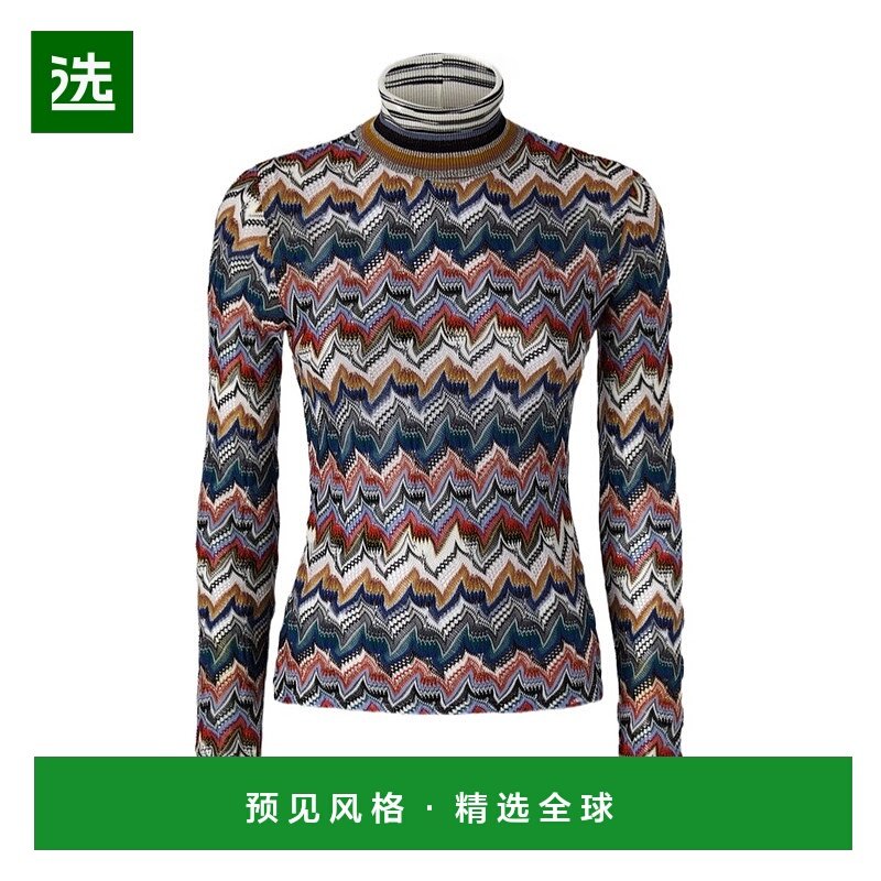 香港直邮Missoni 高领毛衣 DS25WN0CBR012F长袖