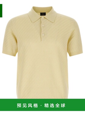 香港直邮BRIONI 男士POLO衫 UMR20OPAK229200 SS2026 黄色