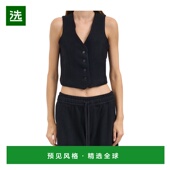 黑色 香港直邮Thom 徽标马 MWJ212NERO AW2025 Krom 女士背心吊带