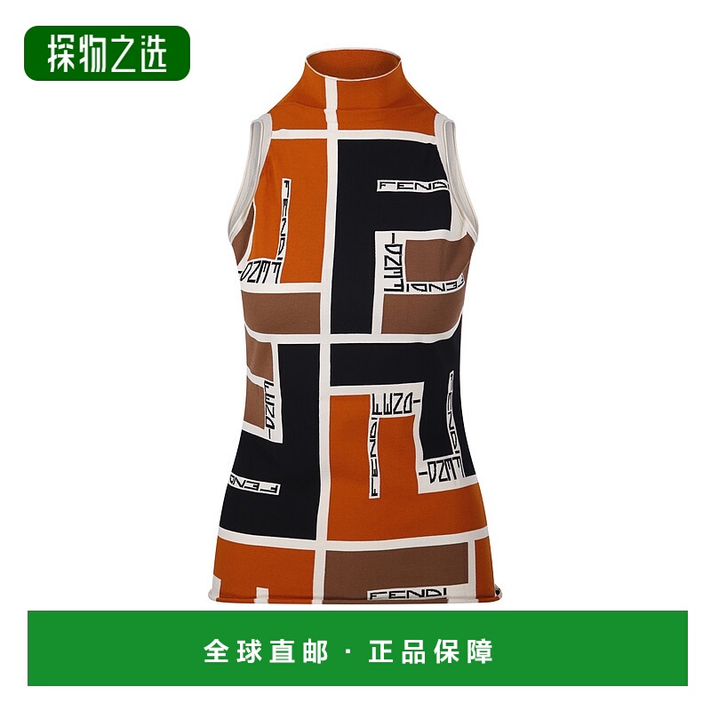 1h可退 欧洲直邮FENDI芬迪 女士衬衫 FZXB84ARV2F1NZQ