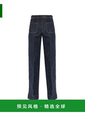 香港直邮VICTORIA BECKHAM 女士牛仔裤 1126DJE007252A0INDIGOWHI