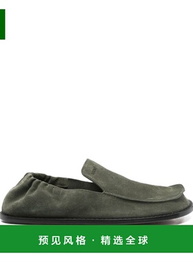 香港直邮1h可退 LOEWE 罗意威 男士 Flex 绒面革乐福鞋 MLFL290X0