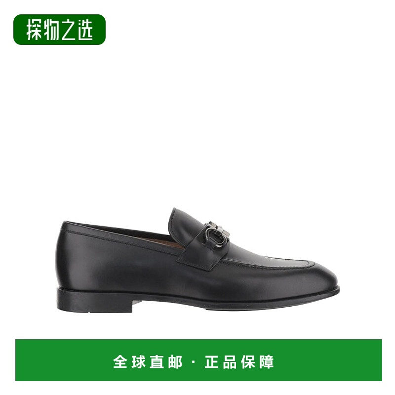 香港直邮Salvatore Ferragamo 皮革一脚蹬乐福鞋男鞋 FOSTER