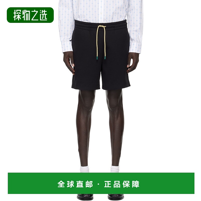香港直邮Casablanca 男士 黑色 Montagne 运动短裤 MPF25JTR27901