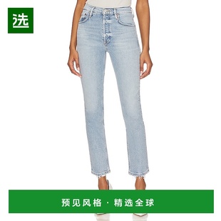 Riley 女士 高腰短款 牛仔裤 A056E1 1h可退 直筒裤 香港直邮AGOLDE