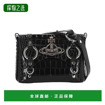 香港直邮Vivienne Westwood 压纹单肩包 48030007UL0099