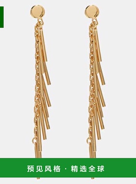 1h可退 香港直邮Jil Sander 吉尔·桑达 女士 耳环 metal金属色