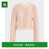 女装 1h可退 女士 Femme 混合粗针织圆领毛衣 美国直邮 FRAME