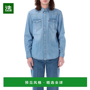 1h可退 香港直邮Levi'S 李维斯 男士 蓝色 Barstow Western 牛仔