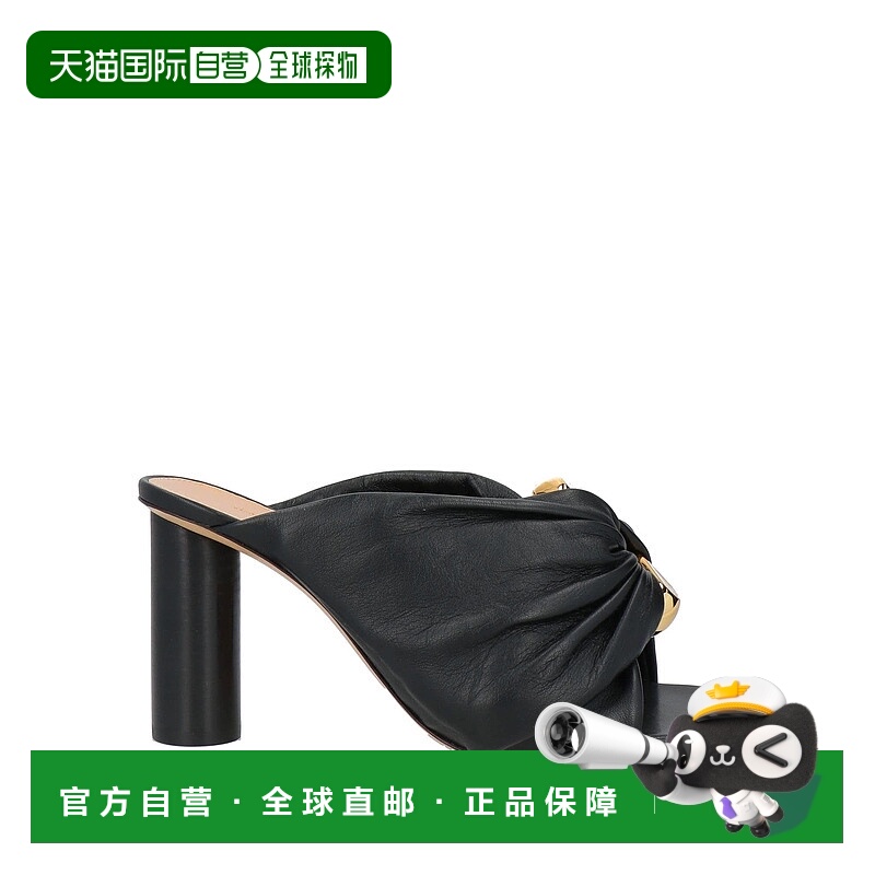 1h可退 香港直邮J.W. Anderson 女士 凉鞋 black黑色 舒适时尚