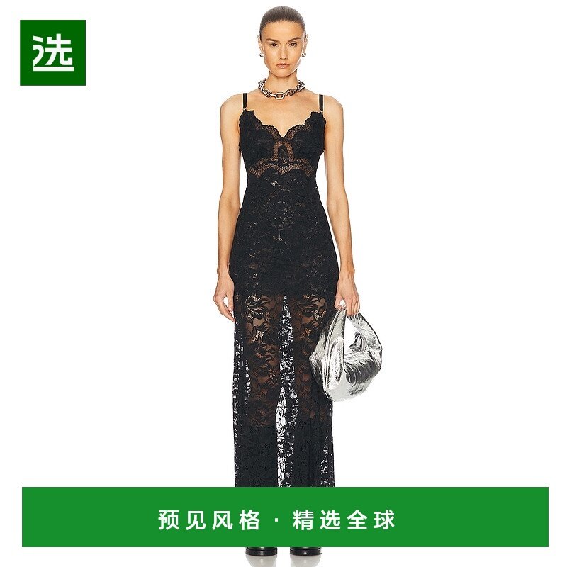 1h可退 香港直邮Rabanne 女士 蕾丝吊带连衣裙 25PJRO027PA0170,女装/女士精品,连衣裙,淘宝优惠券,粉丝福利购,淘宝优惠卷