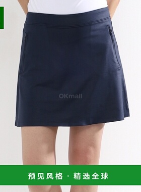 韩国直邮G/Fore高尔夫半身裙女款黑色短裙百搭舒适运动轻便休闲