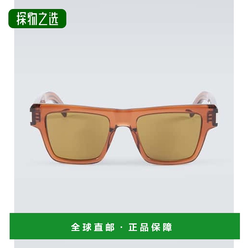 1h可退 香港直邮Saint Laurent 圣罗兰 男士 SL 51 方框太阳眼镜