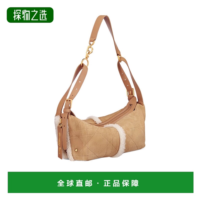 香港直邮Dior DiorAlps 小号 D-Journey 绒面小羊皮包 M2416UMTE
