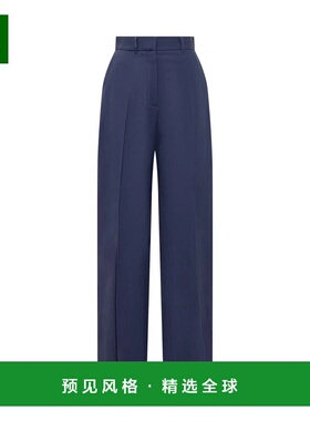 香港直邮CASABLANCA 女士休闲裤 WF22TR03910-36 AW2022 蓝色