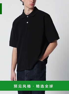 1h可退 香港直邮Studio Nicholson 男士 Balaton 黑色棉质凸纹布P