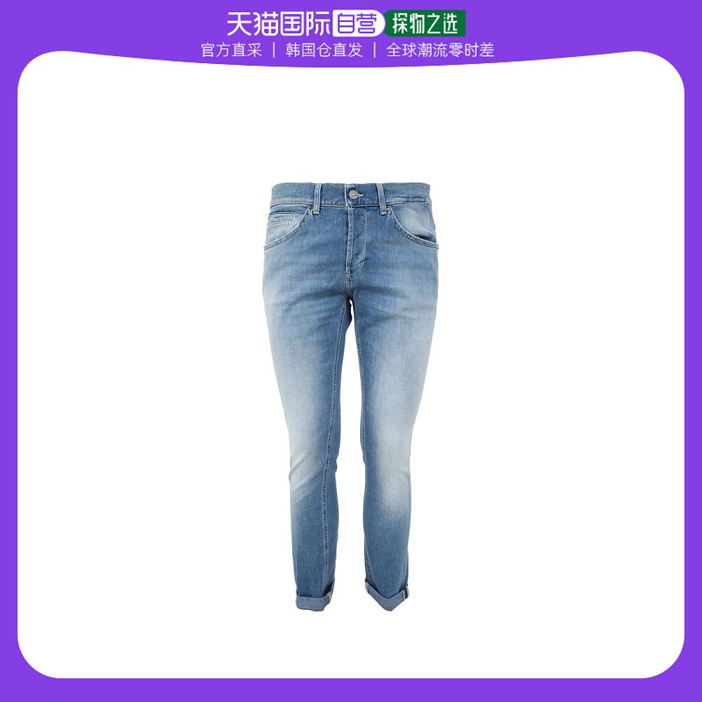 韩国直邮DONDUP23SS牛仔直筒裤男UP232 DS0145U FH3800 DENIM