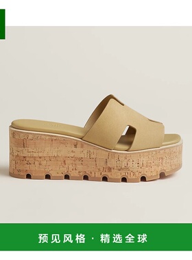 1h可退 欧洲直邮HERMES 爱马仕 25秋冬 H232150Z VD 女士 厚底凉